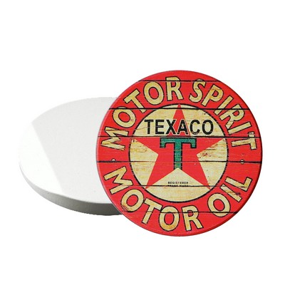 Absorbent Stone Car Coaster (2.5" Diameter) - Full Bleed Print