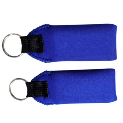 Neoprene Floating Keyring