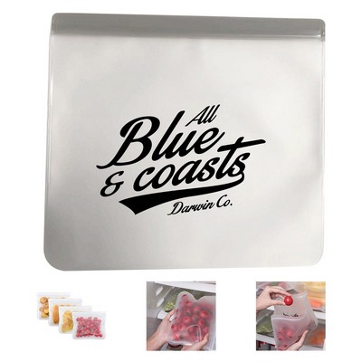 Eco-Friendly Waterproof Silicone Food Storage Bag