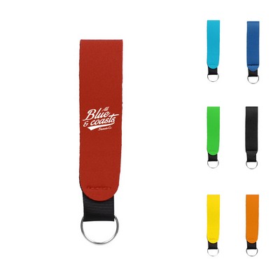 Neoprene Wrist Strap Keychain