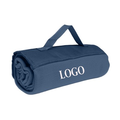 Polyester Roll Up Fleece Blanket
