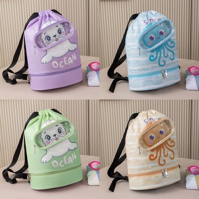 Dry And Wet Separation Portable Bag