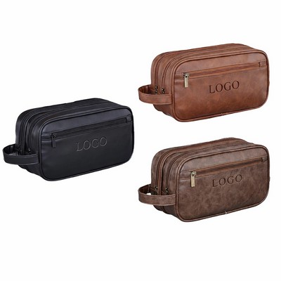 Double-Layer Travel Toiletry Bag