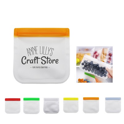 Reusable Slip-Zip Freezer Pouch