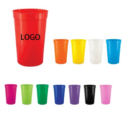 12 Oz. Plastic Stadium Cup