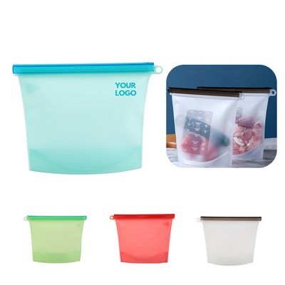 33oz Eco Friendly Silicone Reusable Food Storage Bag