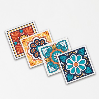 Square Absorbent Ceramic Coaster