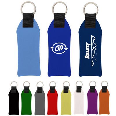 Neoprene Floating Keychain