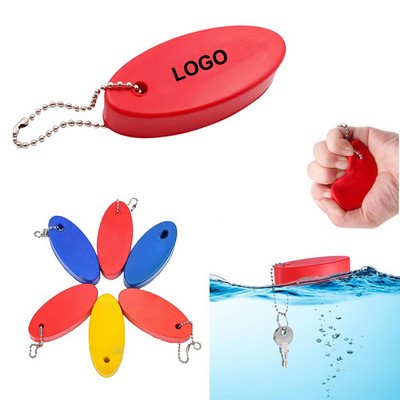 PU Foam Stress Ball Keychain